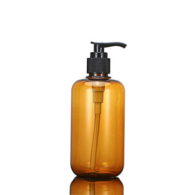 Butelka z dozownikiem szamponu dla zwierząt, 300 ml bursztynowe plastikowe butelki z pompką