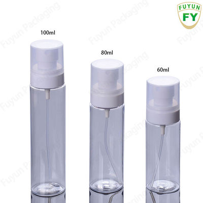 3,4 uncji plastikowych kosmetycznych butelek z rozpylaczem Chromowana obsługa powierzchni