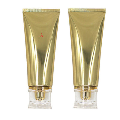 Cosmetic Gold 100ml Hand Cream Tube Custom Printing Certyfikat SGS
