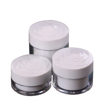Fuyun Akrylowy słoik kosmetyczny, 20g akrylowe pojemniki na krem