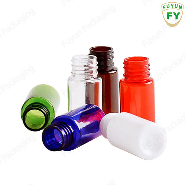 Okrągłe plastikowe butelki z rozpylaczem o pojemności 10 ml do pomieszczenia kosmetycznego