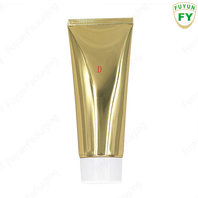 Cosmetic Gold 100ml Hand Cream Tube Custom Printing Certyfikat SGS