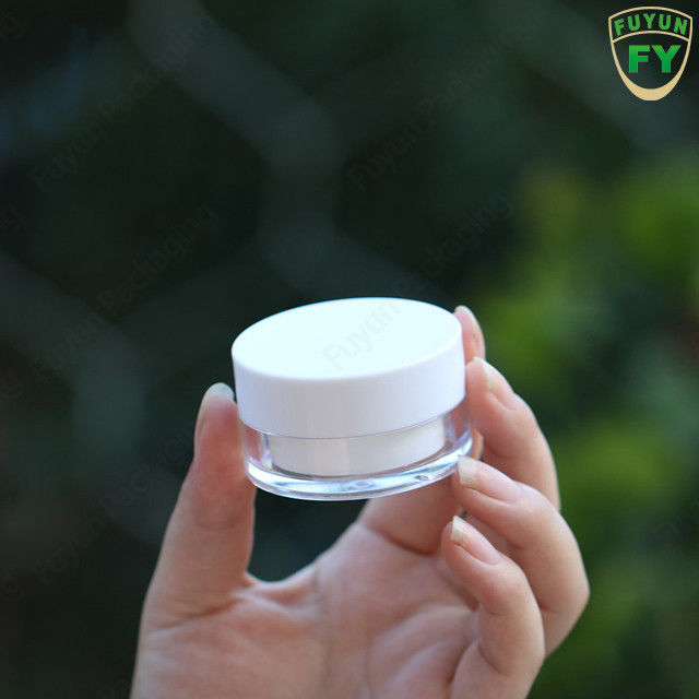 Fuyun Akrylowy słoik kosmetyczny, 20g akrylowe pojemniki na krem