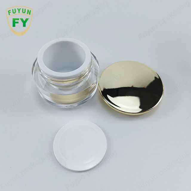 Puste akrylowe słoiki kosmetyczne o pojemności 4 uncji 100 ml do balsamu do serum