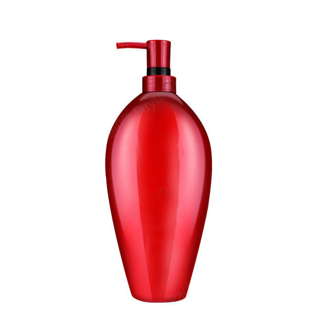 9 uncji przezroczystych plastikowych butelek z balsamem w owalnym kształcie 300 ml bez BPA