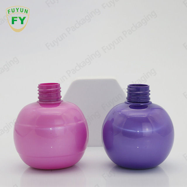 180 ml sferyczne plastikowe butelki z pompką o średnicy 24 mm do szamponu