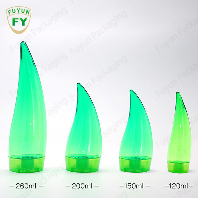 Plastikowa butelka PETG Aloe Vera z pustym balsamem z zakrętką 200 ml
