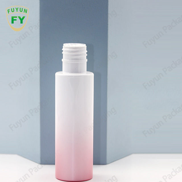 Plastikowa biała butelka z rozpylaczem PET 60ml 100ml 120ml Kolor gradientu