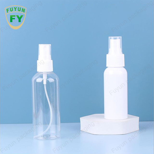 Mini Clear 80ml 100ml Perfume Fine Mist Plastikowa butelka z rozpylaczem