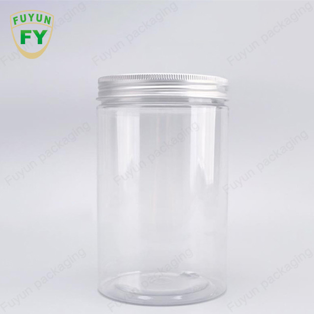 30 ml 40 ml 150 ml Przezroczyste plastikowe słoiki do pakowania z aluminiową nasadką Food Grade