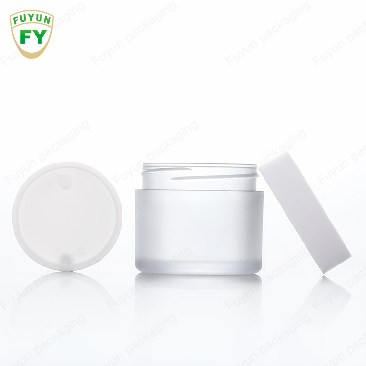 Powłoka UV 50g Plastikowy słoik do kremu Luksusowy kosmetyczny pojemnik do pielęgnacji skóry