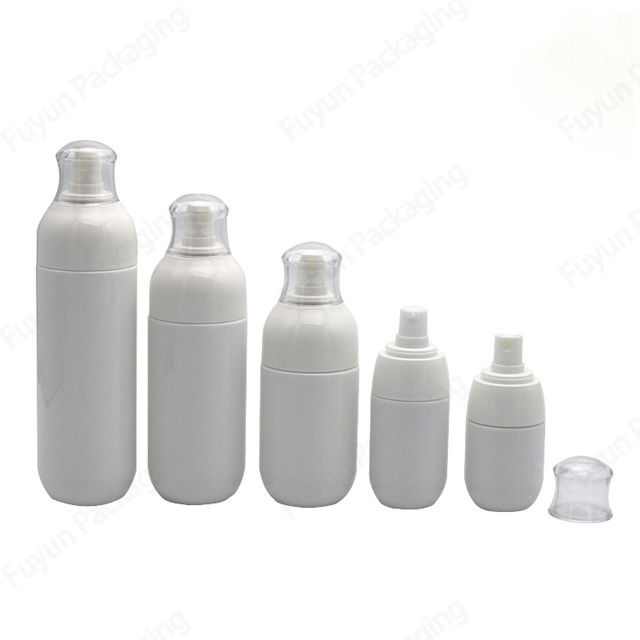 Okrągłe małe butelki z rozpylaczem 100 ml do szamponu do higieny osobistej