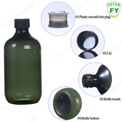 Puste 300 ml 500 ml plastikowe butelki z tonikiem kosmetycznym do pielęgnacji twarzy dla zwierząt domowych