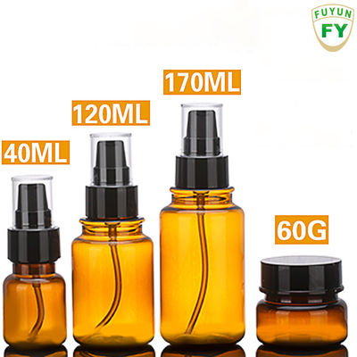 mini w55mm Fine Mist Małe plastikowe butelki wielokrotnego użytku Okrągły kształt