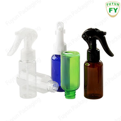 50 ml przezroczysta biała plastikowa butelka z rozpylaczem z nasadką spustu dyszy