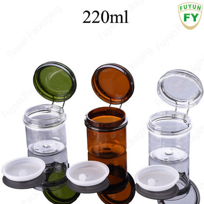 Food Grade Kitchen Clear Storage Pet Plastic Unique Cookie Puste zapieczętowane słoiki z dżemem miodowym