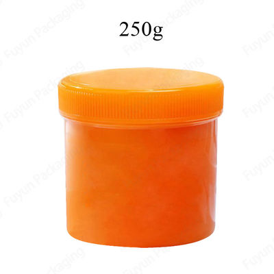 250g plastikowe słoiki do pakowania, ekologiczne słoiki kosmetyczne PP z kremem