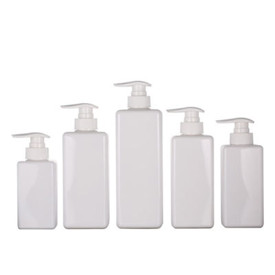 12,5 uncji 500 ml Biała przezroczysta plastikowa butelka szamponu Drukowanie logo