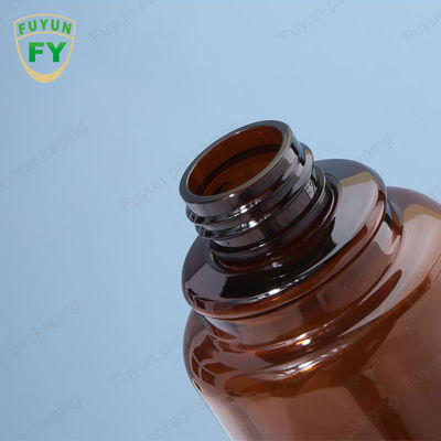 Fuyun 40ml 60ml Amber Skincare Plastikowe butelki z pompką Ciągły spray