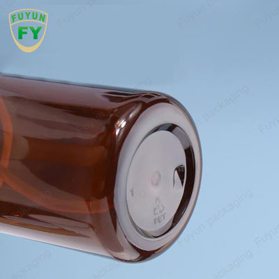 Fuyun 40ml 60ml Amber Skincare Plastikowe butelki z pompką Ciągły spray