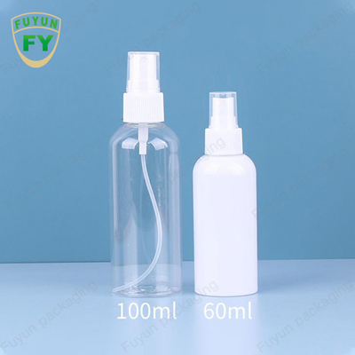 Mini Clear 80ml 100ml Perfume Fine Mist Plastikowa butelka z rozpylaczem