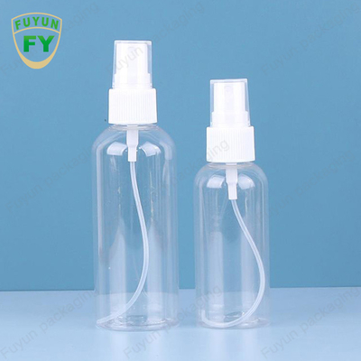 Mini Clear 80ml 100ml Perfume Fine Mist Plastikowa butelka z rozpylaczem