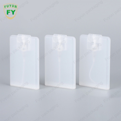 10 ml 20 ml PP Butelka z pompką do kart kredytowych do olejków eterycznych