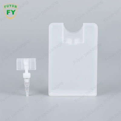 10 ml 20 ml PP Butelka z pompką do kart kredytowych do olejków eterycznych