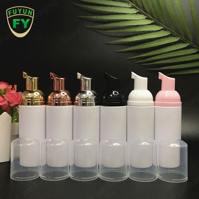 30 ml 50 ml 80 ml złota butelka z pompką z pianki z przezroczystą nasadką