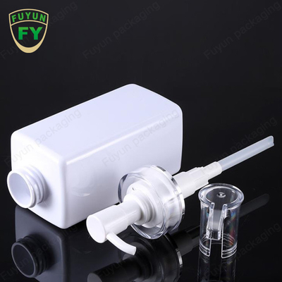 Butelka dozownika z pompką do szamponu Clear White Square 300 ml 400 ml 600 ml 800 ml
