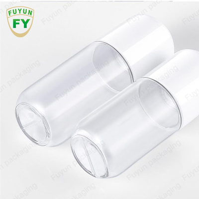 18 ml 20 ml Plastikowe butelki z pompką Kształt kapsułki Przezroczysta butelka z tonerem PET