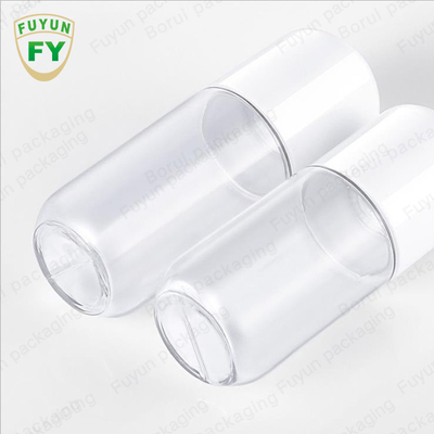 18 ml 20 ml Plastikowe butelki z pompką Kształt kapsułki Przezroczysta butelka z tonerem PET