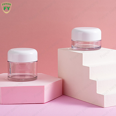 Plastikowy błyszczący krem ​​​​do rąk i oczu do pielęgnacji skóry twarzy z białą nakrętką 30 ml 50 ml