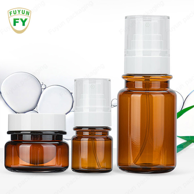 30g 40ml 60ml Serum Plastikowe butelki z pompką Podwójna ścianka PET Jar