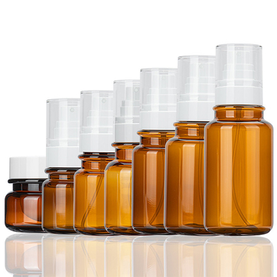 30g 40ml 60ml Serum Plastikowe butelki z pompką Podwójna ścianka PET Jar