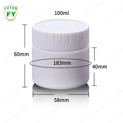 SGS 4.05oz PP Cap Plastikowy kremowy słoik do cieni do powiek Balsamy do ust