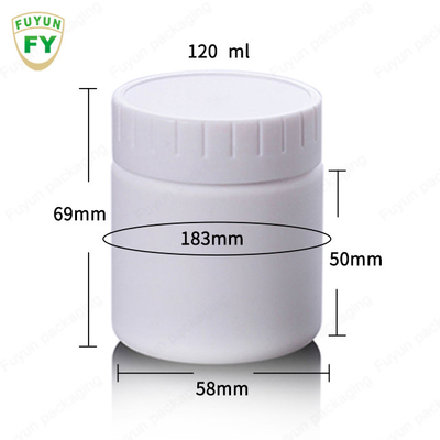 SGS 4.05oz PP Cap Plastikowy kremowy słoik do cieni do powiek Balsamy do ust