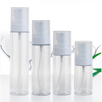 80 ml 100 ml Kosmetyczna butelka z rozpylaczem Płaskie ramię