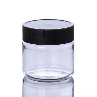 60ml 100ml plastikowe słoiki do pielęgnacji skóry z białą nakrętką