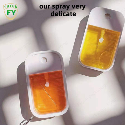 48ml 50ml Butelka z pompką do dezynfekcji rąk w kształcie karty kredytowej Niestandardowy kolor