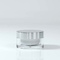 Fuyun 15 ml 30 ml 50 ml plastikowy akrylowy słoik kosmetyczny ze srebrną nakrętką